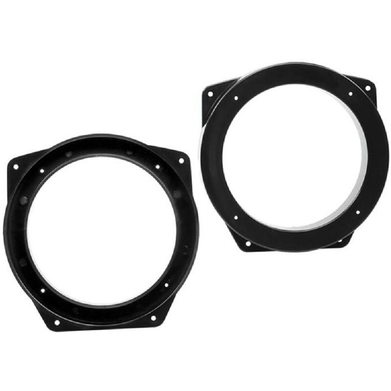 2 Entretoises Haut-Parleur compatible avec BMW Mini 01-08 Serie 3 E46 01-04 - D130mm AV
