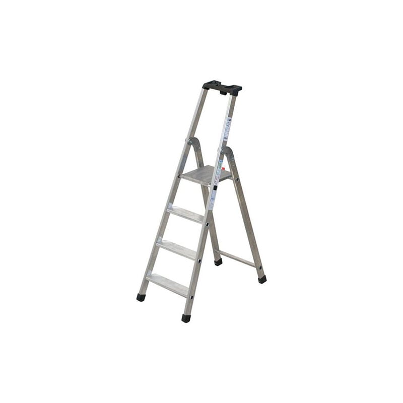 Matisère - Escabeau 4 marches - Hauteur max. de travail 2.88m - Q50/4