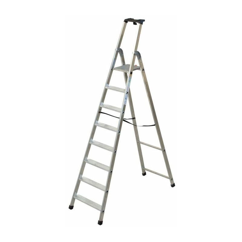 Matisère - Escabeau professionnel facal quadra 8 marches 2,62 m - Q50/8