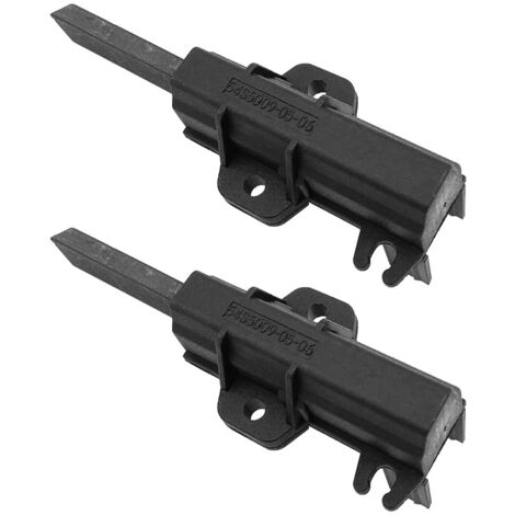 2 escobillas de carbón de repuesto compatibles para motor de lavadora de 1400 rpm