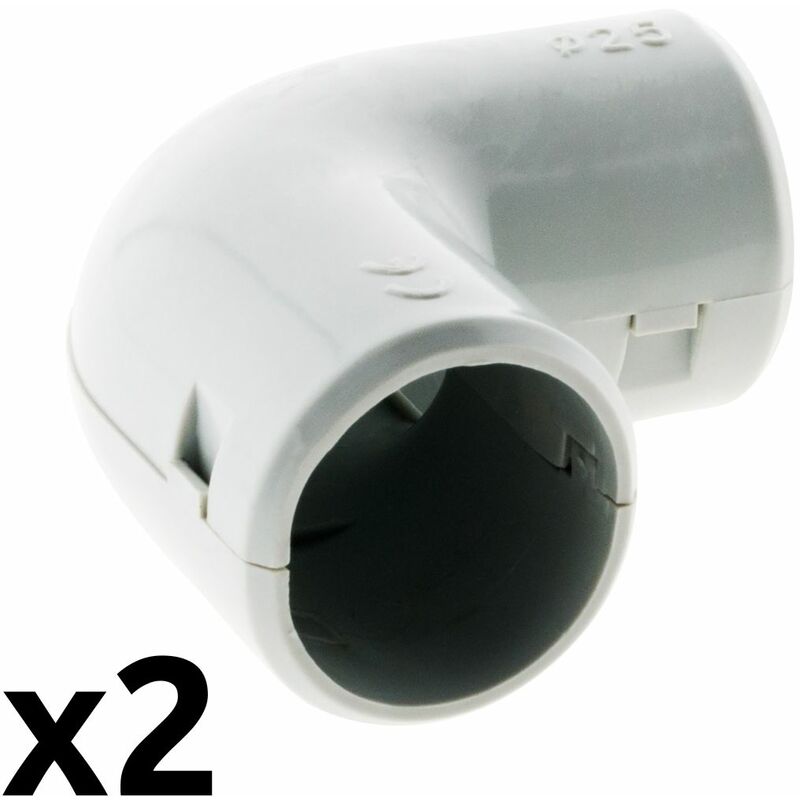 

2 escuadras para tubos 25 mm - Zenitech
