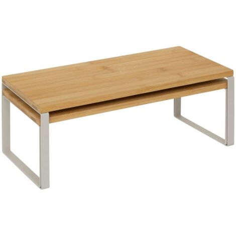 2 estantes extraíbles de 1 nivel ordera beige - 5five