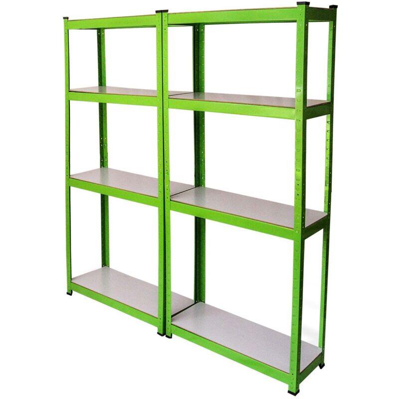 2 Étagère resistant à l'eau 1500mm x 800mm x 300mm Garage Utilité Atelier
