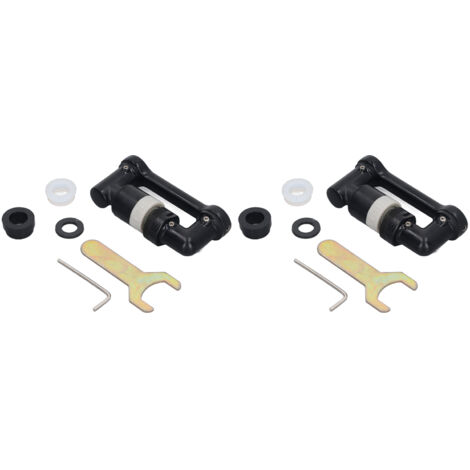 2 Extenseurs de Robinet 1080° Bras Rotatif pour Lavabo de Cuisine Salle de Bain