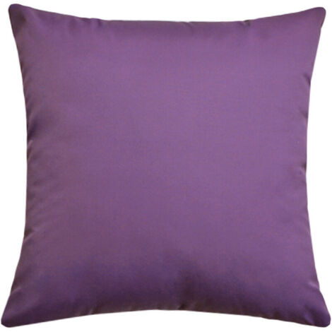 2 federe 60x60 cm in 100% cotone, colore: uva