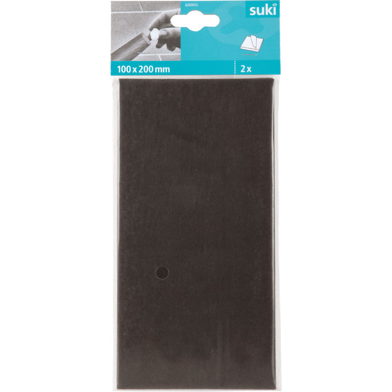 

Fix-o-moll - 2 Fieltros recortables adhesivos con acabado marron y 100x200mm