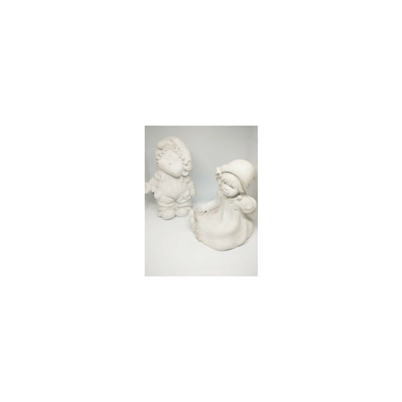 

2 Figuras Marmolina Niño Y Niña