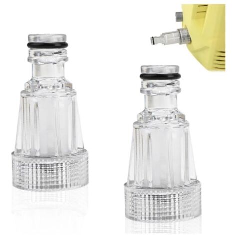 2 Filtres à Eau pour Nettoyeur Haute Pression - Protégez la Pompe et Améliorez le Nettoyage, pour Raccords de