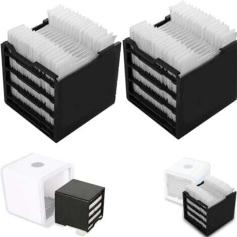 2 filtres de remplacement, filtre de remplacement compatible avec le refroidisseur d'a