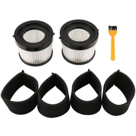 2 filtres HEPA DCV5011H pour aspirateur à main DCV501HB, avec 4 manchons en mousse et 1 brosse-AquaForge