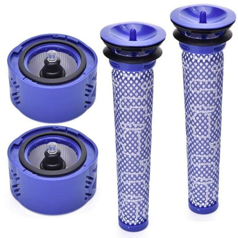 2 filtres Hepa pour remplacement de pièces détachées pour aspirateur sans fil Dyson V6 V7 V8 animal absolu