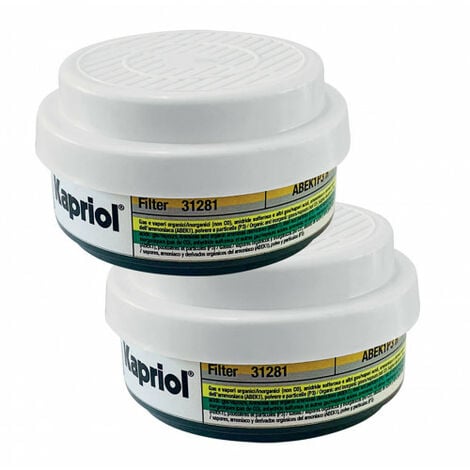 KAPRIOL 2 filtri abek1p3 r per maschera twin fly