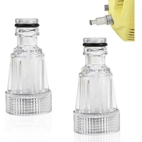 2 filtri per acqua per pulitori a alta pressione – Proteggono la vostra pompa e ottimizzano i vostri lavori di pulizia – per connessioni da giardino e pulitori a alta pressione (2 pezzi)