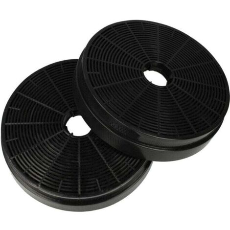 2 filtros de carbón activado compatibles con campanas extractoras Klarstein Alina, XU, Alina 90, Aurica 60, Aurica 90, Balzac Silent 90 y Down Under (17,5 cm) - KZQ