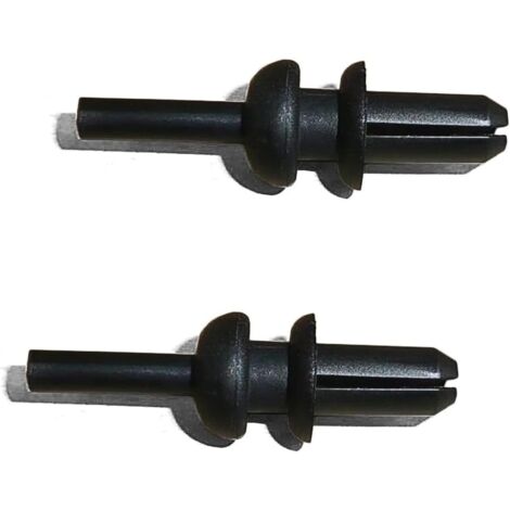 2 fixations agrafes plage arrière pour Citroën et Peugeot 699218