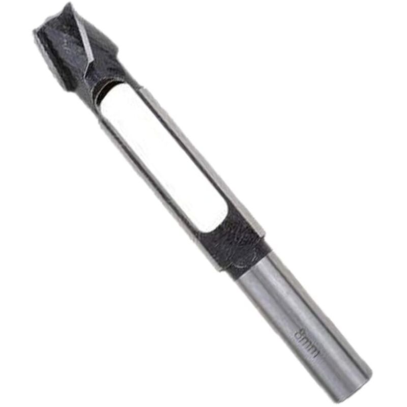 2 forets coniques pour le travail du bois, diamètre : 8 mm et 12 mm.