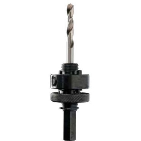 2 forets pilote pour mandrin scie-cloche 110 mm Diager