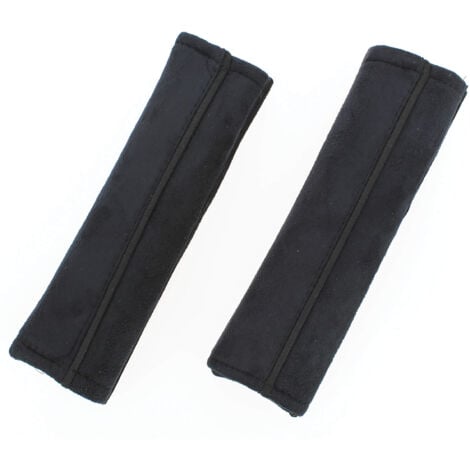 2 Fourreaux noirs de ceinture de securite