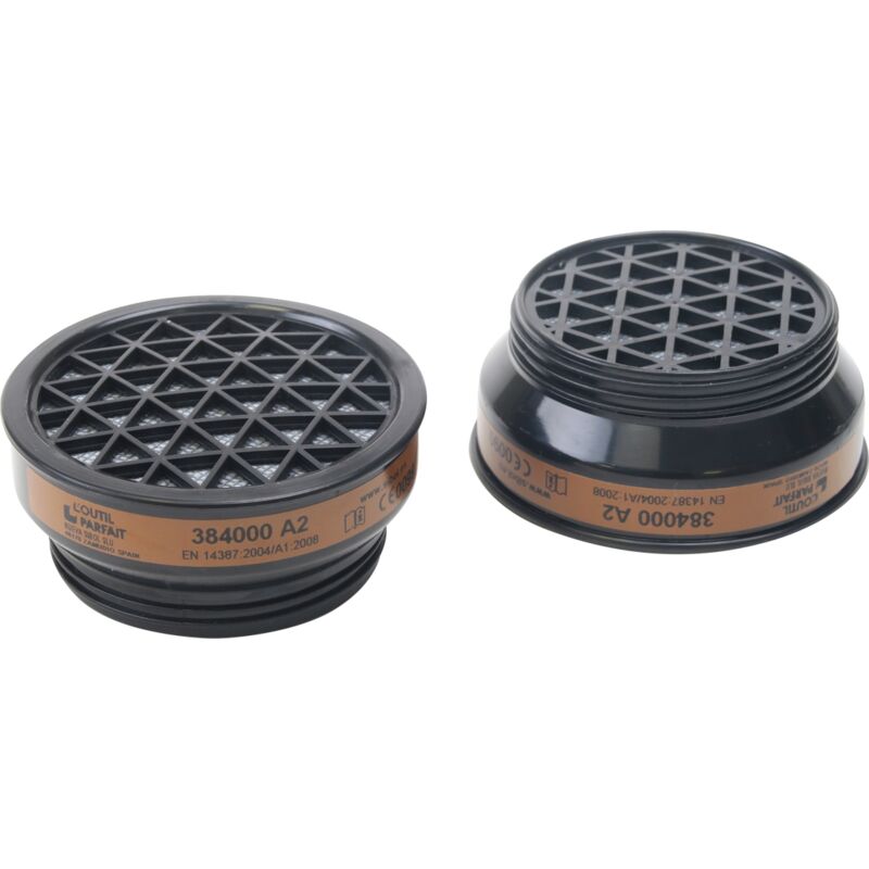 2 galettes A2 pour demi-masque L'Outil Parfait