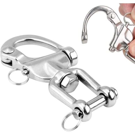 2 ganchos de techo de acero inoxidable 304 con capacidad de 900 kg, kit de suspensión para silla colgante, lámpara colgante, hamaca, saco de boxeo, entrenador de eslinga