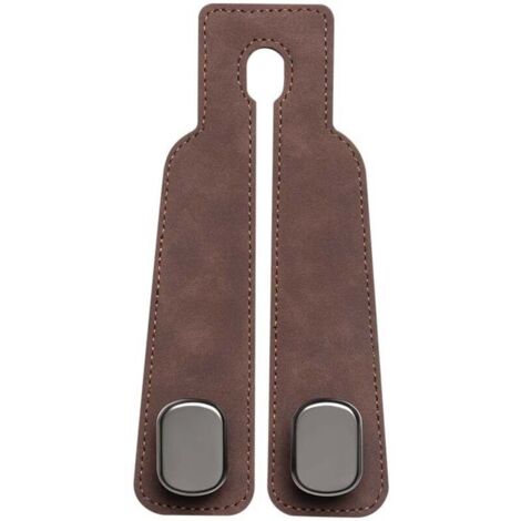 2 ganci per poggiatesta del sedile dell'auto, ganci per poggiatesta dell'auto per portaborse dell'auto, applicabili al gancio per borse, gancio per borse dell'auto