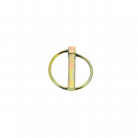 2 goupilles clip acier bichromatées (jaune/or) - Longueur 42 mm mm - Diamètre 8 mm mm