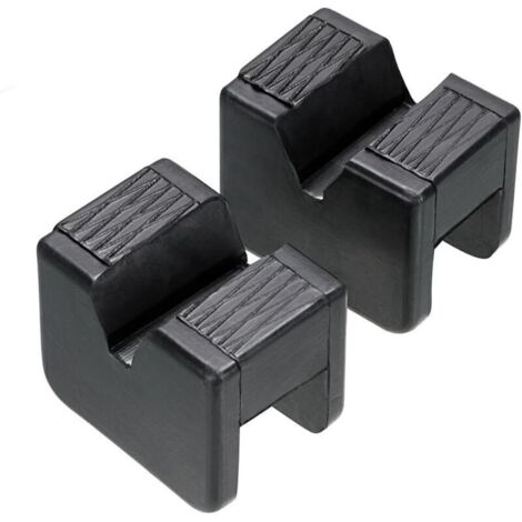 2 Gummiadapter für Wagenheber, rutschfeste Stützpads