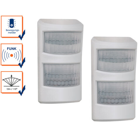 2 Haustier Bewegungsmelder 10m / 110° Smart Home ELRO AG4000 Alarmsystem mit App
