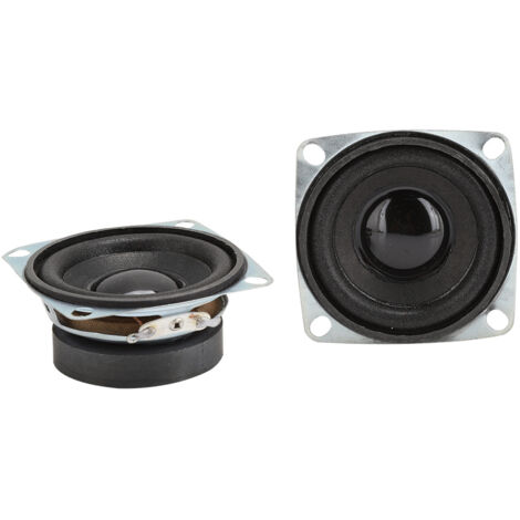 2 Haut-parleurs Bluetooth 2 Pouces 4Ω 3W, Son Puissant Basse Sensibilité Élevée