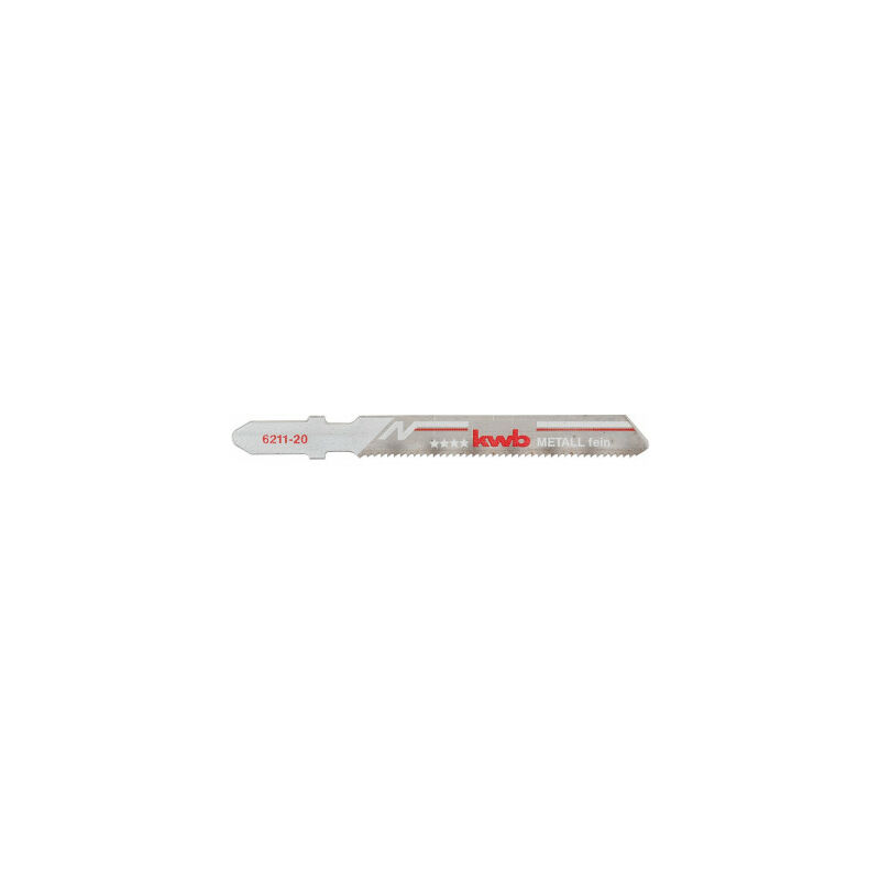 

2 Hojas Sierra calar corte medio aluminio metal - KWB