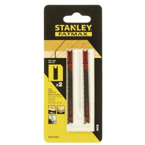 2 HOJAS HCS. LARGA DURACION - STANLEY BLACK & DECK
