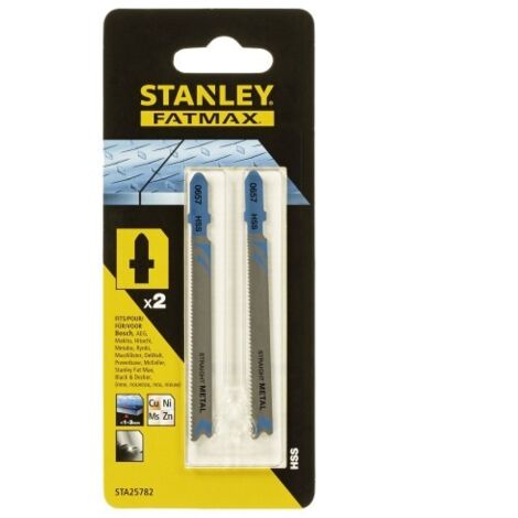 2 HOJAS HSS. LARGA DURACION - STANLEY BLACK & DECK