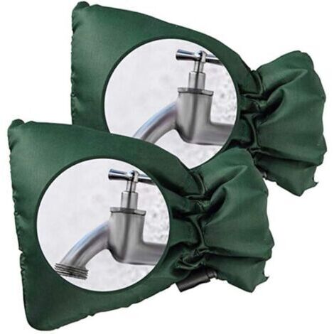[2 Housses de Protection Antigel pour Robinet Extérieur] + [Manomano] + [Imperméable]