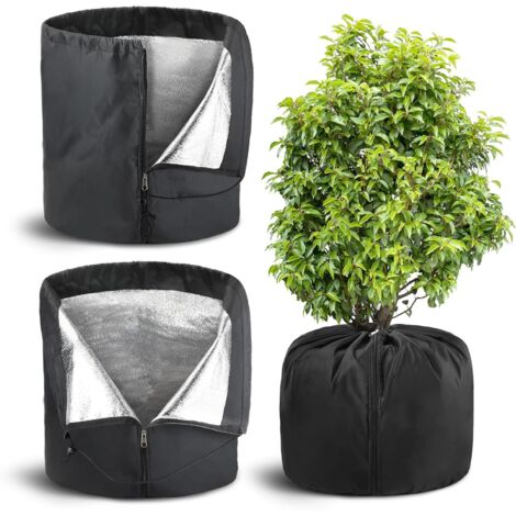 2 housses de protection pour plantes de jardin, arbres fruitiers, protection contre le froid et le gel, et housses de protection durables pour pots de fleurs