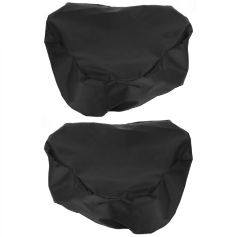 2 housses de selle de vélo Housse imperméable pour selle Housse anti-poussière avec cordon de serrage