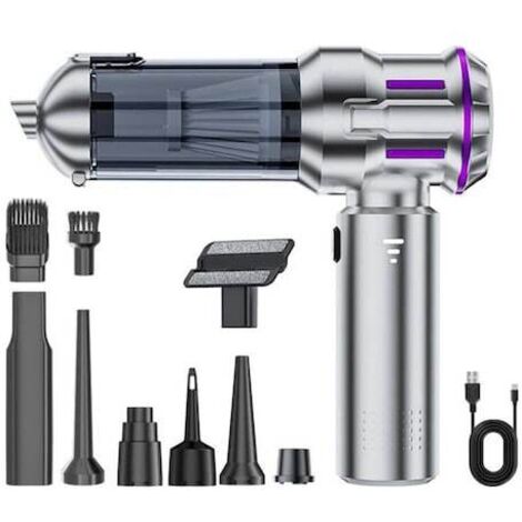 2-in-1 15000 Pa 3-stufiger Kompressor-Vakuumbler für Autos + Waschbarer Filter + Inkl. Akku + Schnelle Lieferung + Sonderangebot