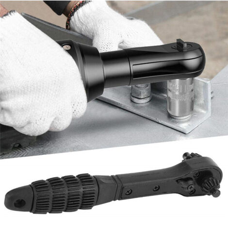 2-in-1-Bohrfutter-Ratschenschlüssel, 2-in-1-Bohrfutter-Ratsche