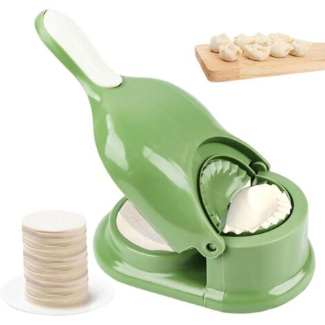 2-in-1 Dumpling Machine - Ravioli Mold - Automatic Pelmeni Maker - For Home and Kitchen