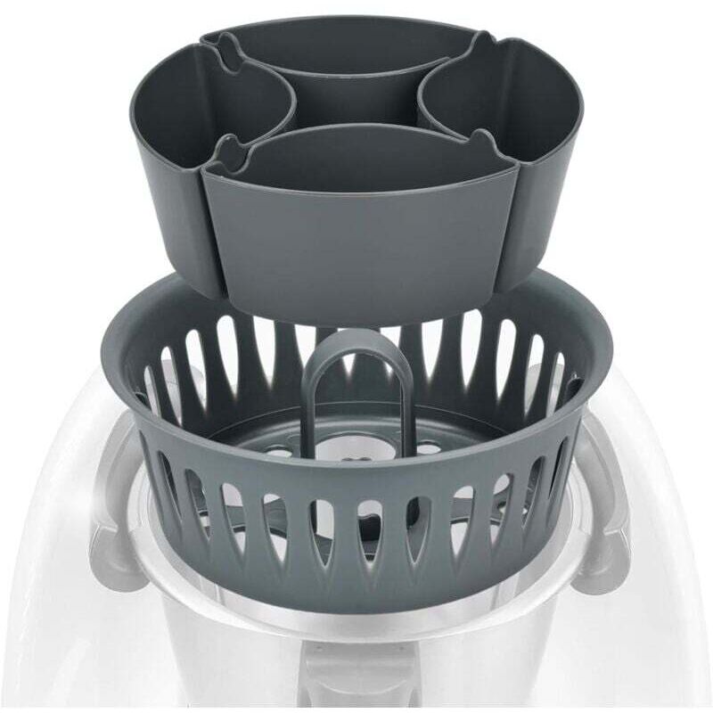 2-in-1 Egg Cooker, Egg Cooker compatible with Thermomix TM5 TM6 TM31, Thermomix Egg Cooker - Up to 4 poached eggs and 6 boiled eggs, muffins