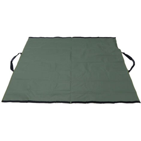 2 in 1 Garden Yard Waste Bag Leaf Mat Large Capacity Gardening Deciduous Trash Container