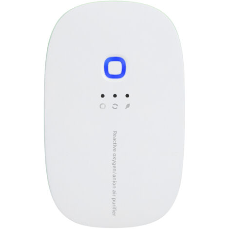 2-in-1-Luftreiniger mit negativen Ionen und Ozon, beseitigt Gerüche und Formaldehyd, US-Stecker 100–240 V