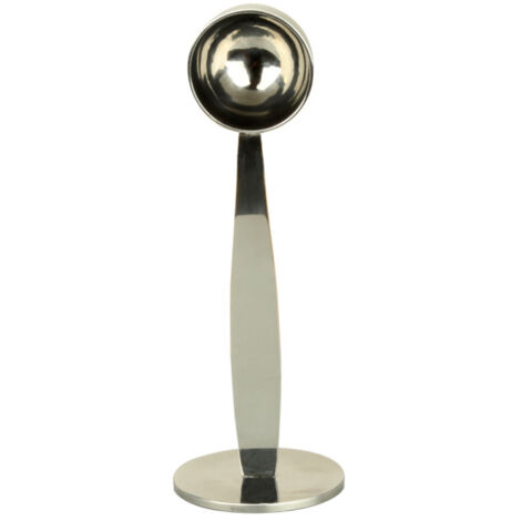 2-in-1 Messlöffel und Tamper für Espresso, zum Abmessen und Andrücken von Kaffee