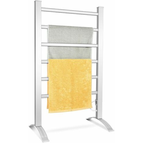 2-in-1 Multifunctional Electric Towel Warmer 100W Heater Drying Cloth Stand Rack