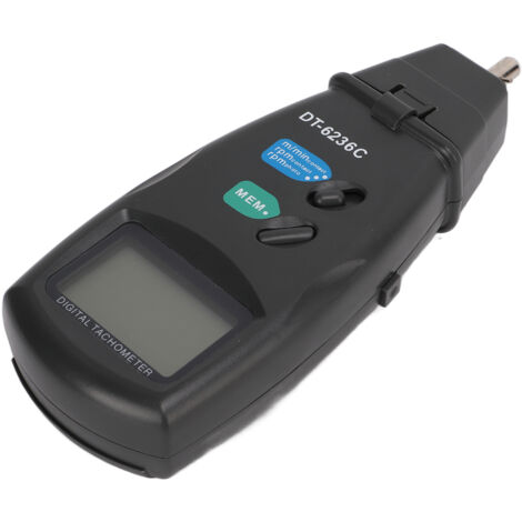 2-in-1 Optoelektronischer Digital-Drehzahlmesser für Motor, Rad und Fahrzeug – Kontakt- und berührungslose Drehzahlmessung