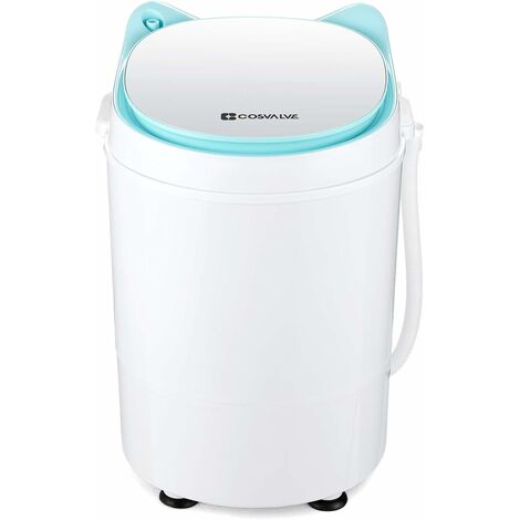 2-in-1 Portable Washing Machine Washer And Spin Dryer For Camping Dorms Apartments College Rooms 3 KG Washer Capacity Green