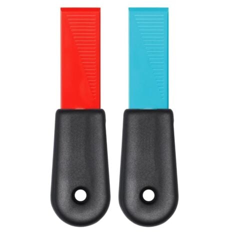 2-in-1 Self-Sharpening Cleaning Scrapers & Hook Scrapers, Safe for Non-Stick - Pack of 2, Parties Mix