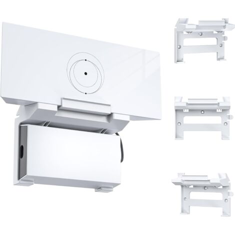 2-In-1 Starlink Gen 3 Router-Halterung & Starlink V3 Netzteil-Halterungen, Star-Link-Internet-Kit, Satellit, Signalintegrität, Platzsparend, Abs-Wandhalterung(Set)