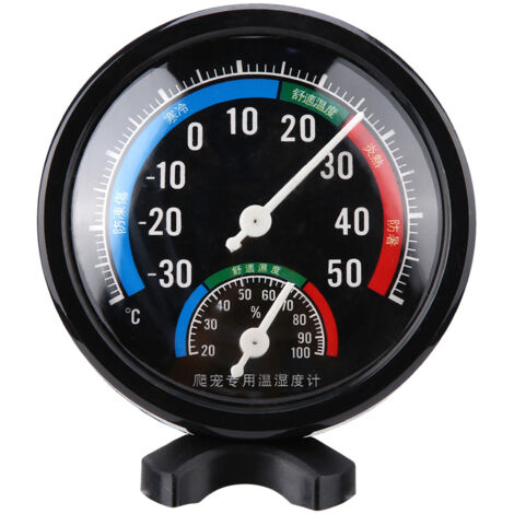 2-in-1 Thermometer-Hygrometer für Reptilien-, Schildkröten- und Spinnenterrarien