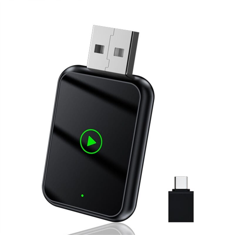 Image of Tlily - 2 in 1 usb Typ c Drahtlose Carplay Android Auto Adapter Auto Konvertieren Verdrahtete