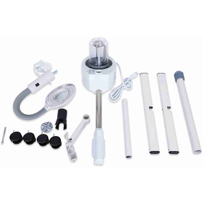 Treetalk - 2 IN1 facial steammer led 5X machement de multifonction spa humidificate